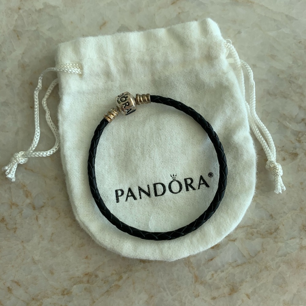 Pandora leather bracelet